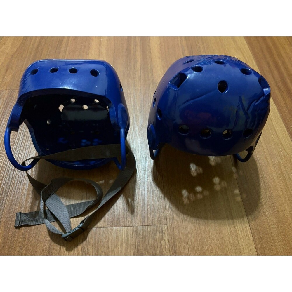 2 Danmar Special Needs Full Coverage Soft Shell Helmets w/ Strap Sz L & XL Used